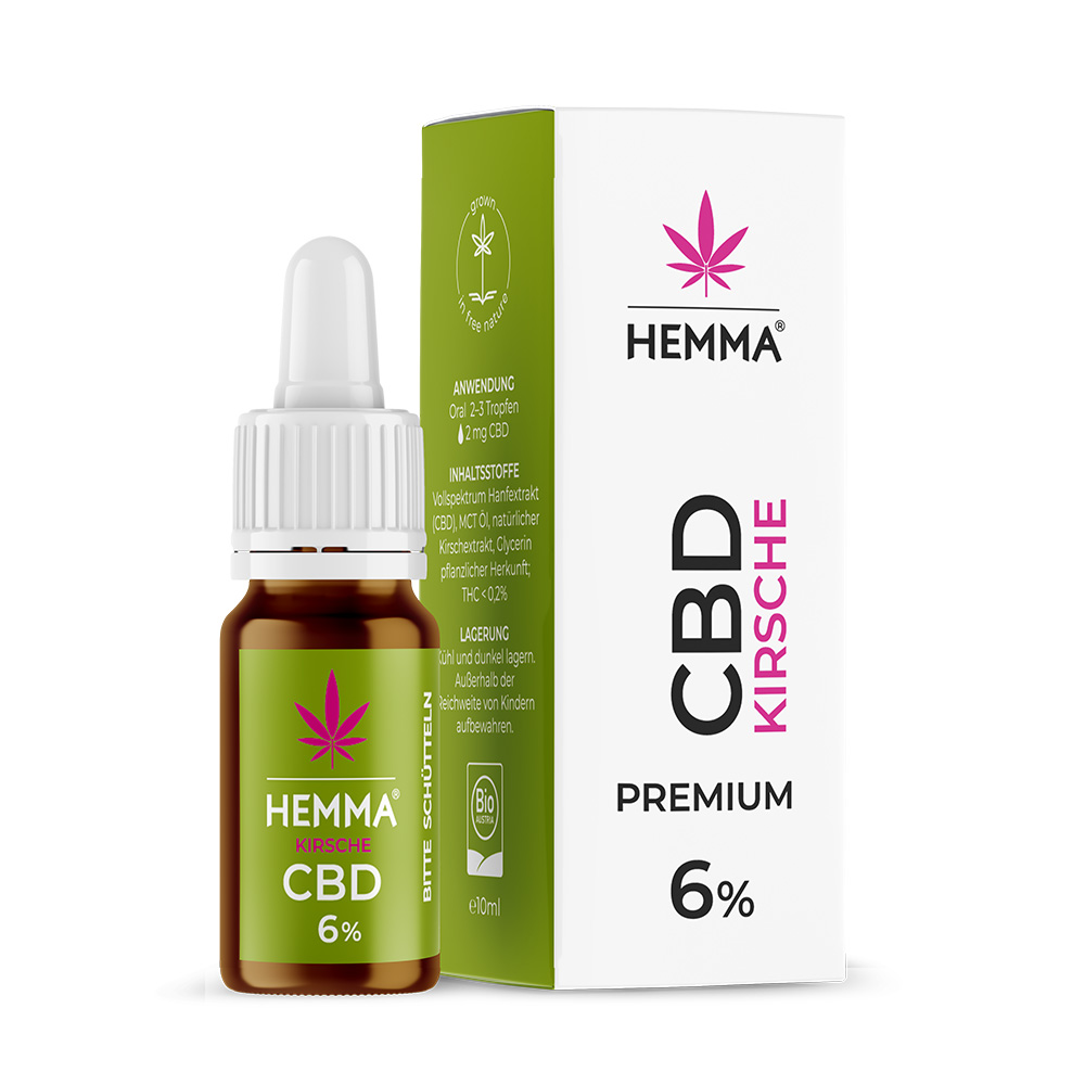 Hemma Produkte Cbd Öl 6 10ml Kirsche